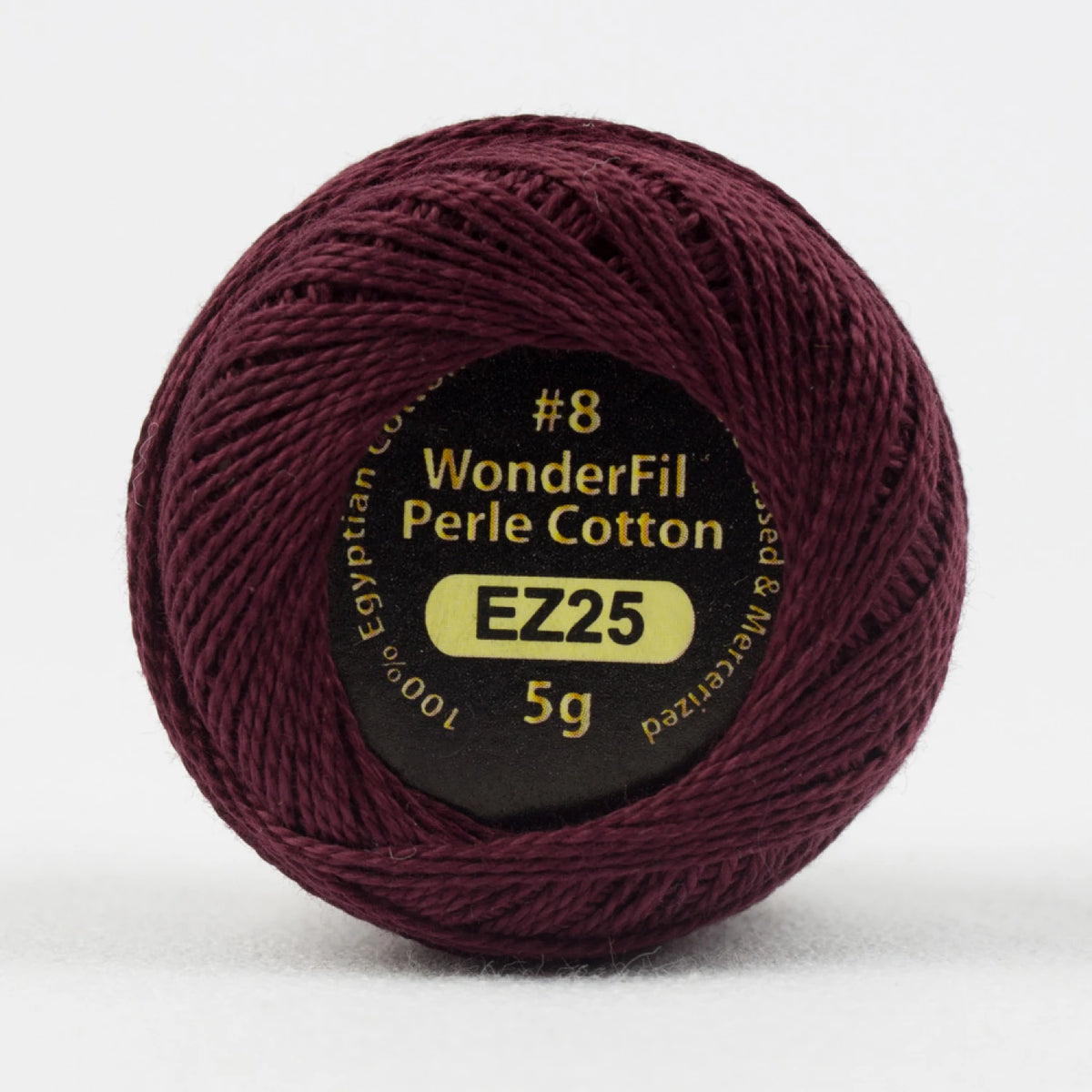 Eleganza 8wt Solid Perle Cotton Thread 42 yd