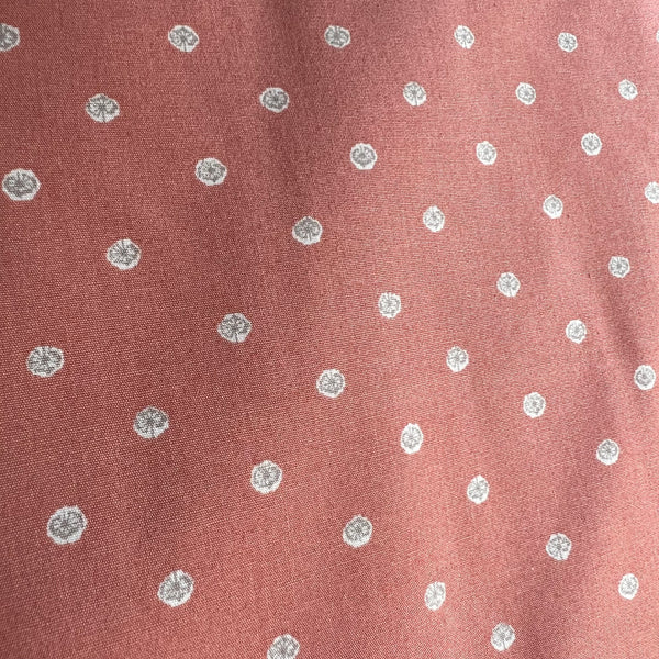 Earthen Allium Specks Rose by Art Gallery Fabrics - Sold by the 1/2 Yard