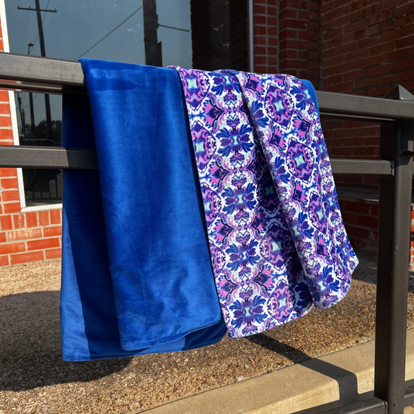 Quilting Cuddle® Solid in True Blue - Sold by the 1/2 Yard