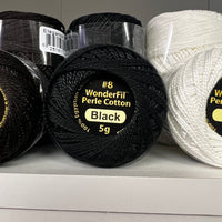 Eleganza 8wt Solid Perle Cotton Thread 42 yd