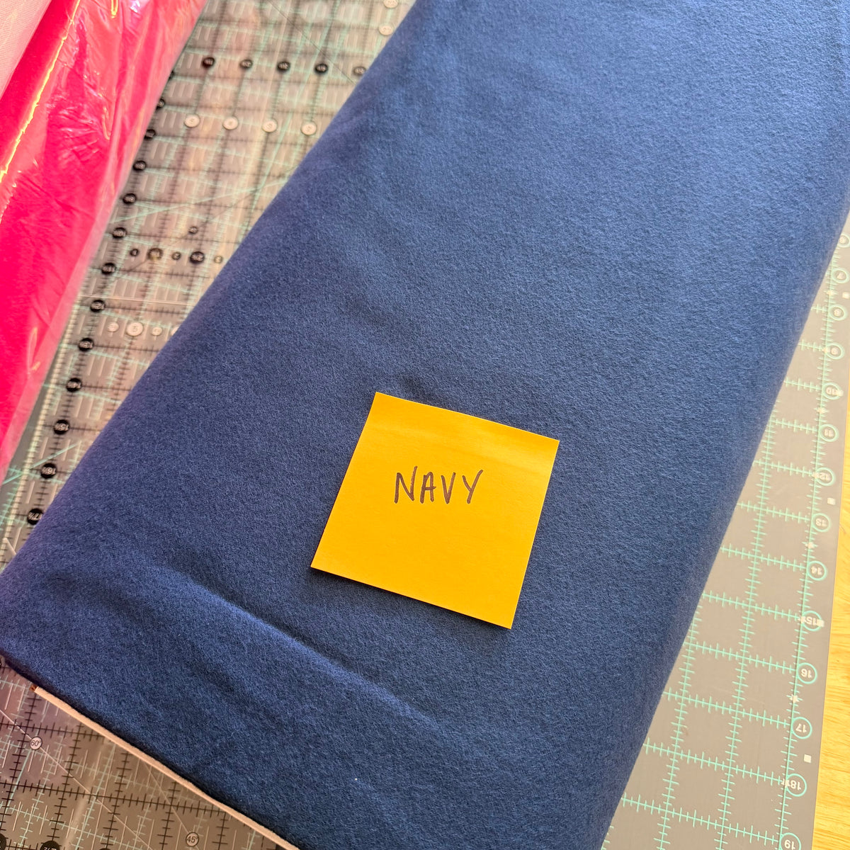 Navy Flannel Solid | Robert Kaufman