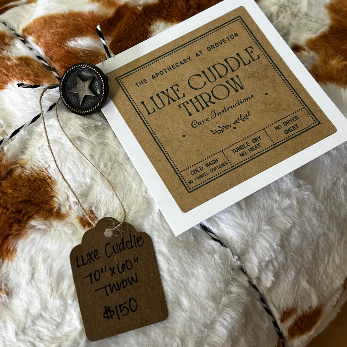 Luxe Cuddle Throw Blanket | Home on the Range