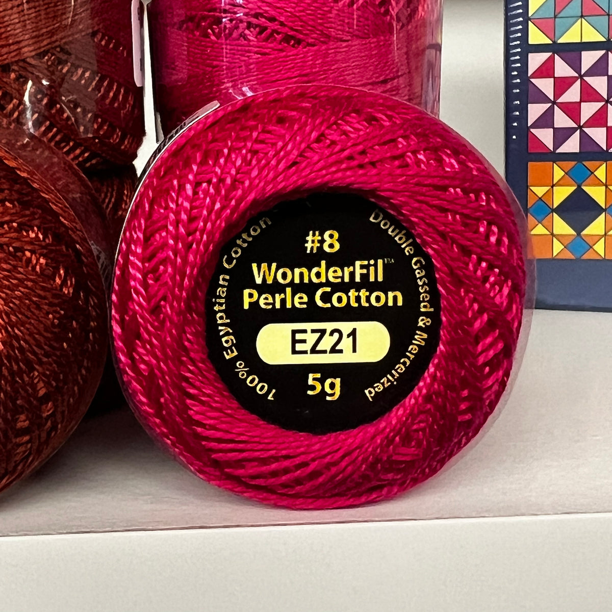 Eleganza 8wt Solid Perle Cotton Thread 42 yd