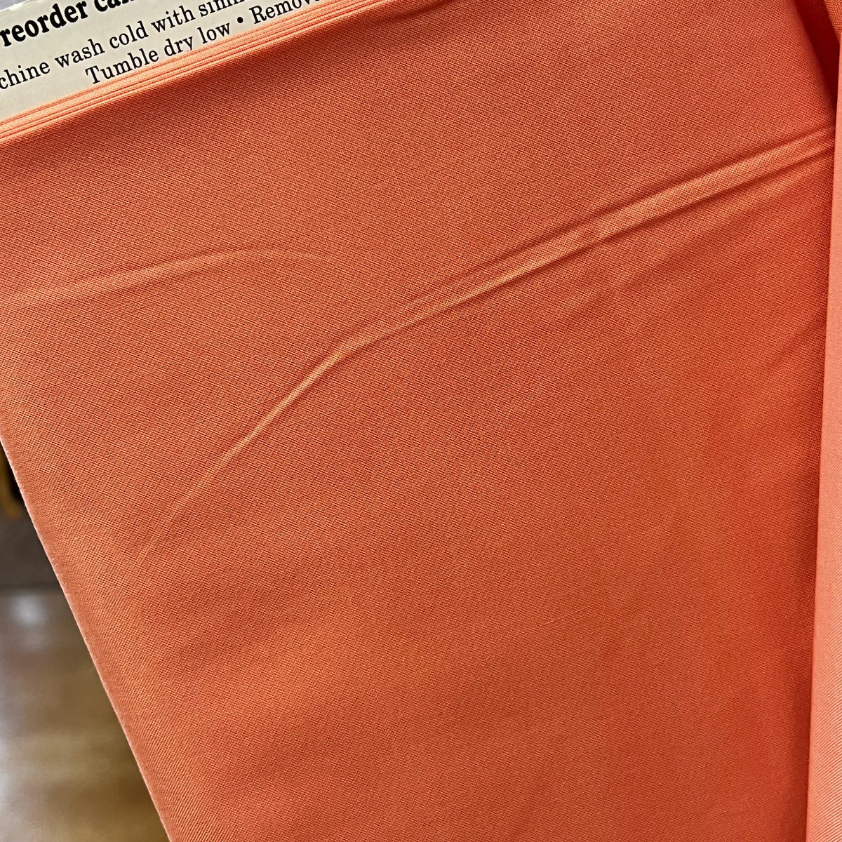 Confetti Cotton Solids | CORAL