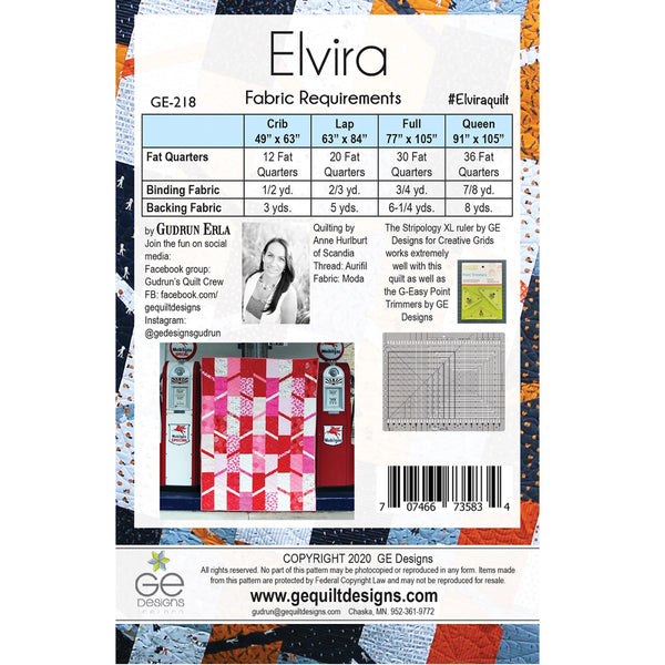 Elvira Quilt Pattern