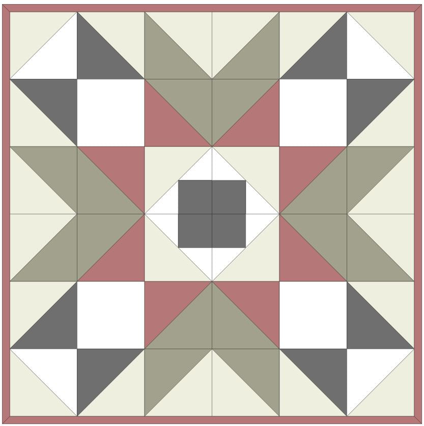 Barn Quilt PDF Pattern Download | Start Quilting Now! | HEARTHSTAR