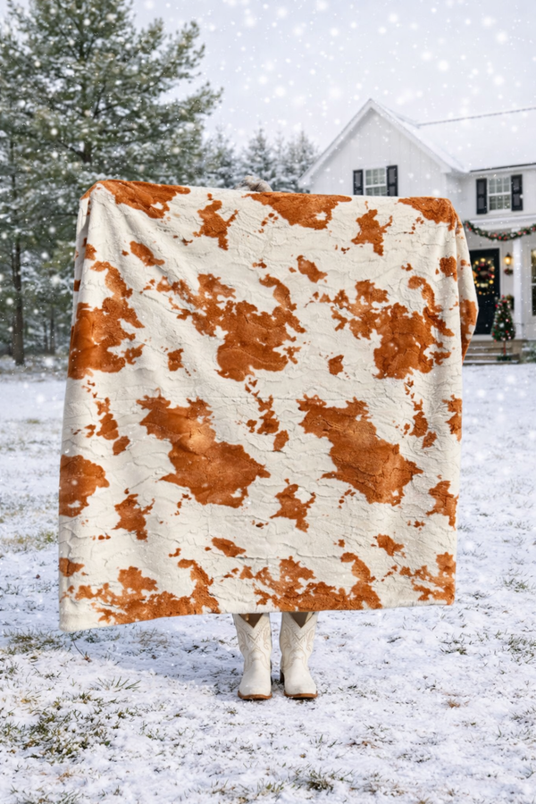 Luxe Cuddle Throw Blanket | Home on the Range