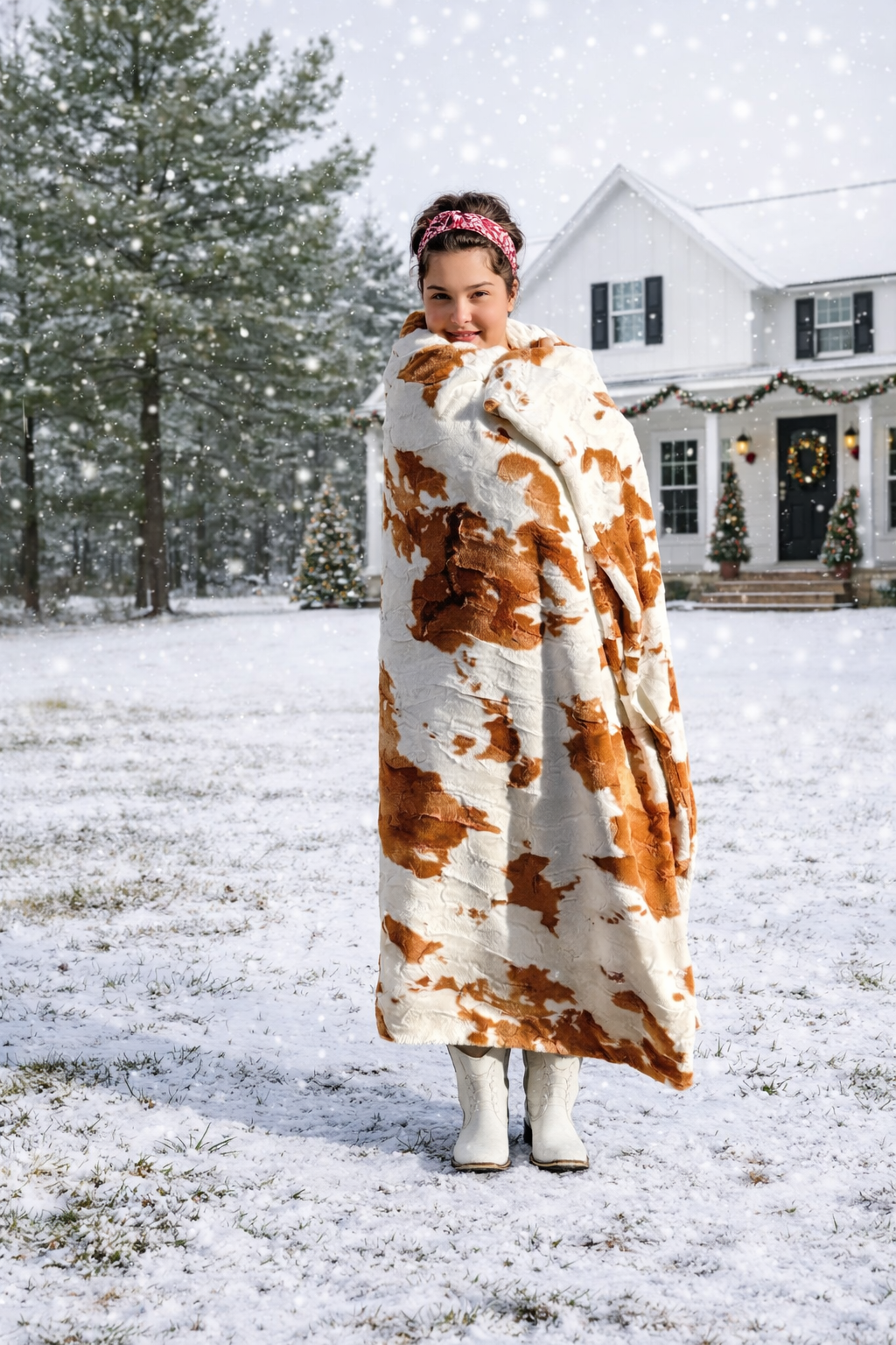 Luxe Cuddle Throw Blanket | Home on the Range