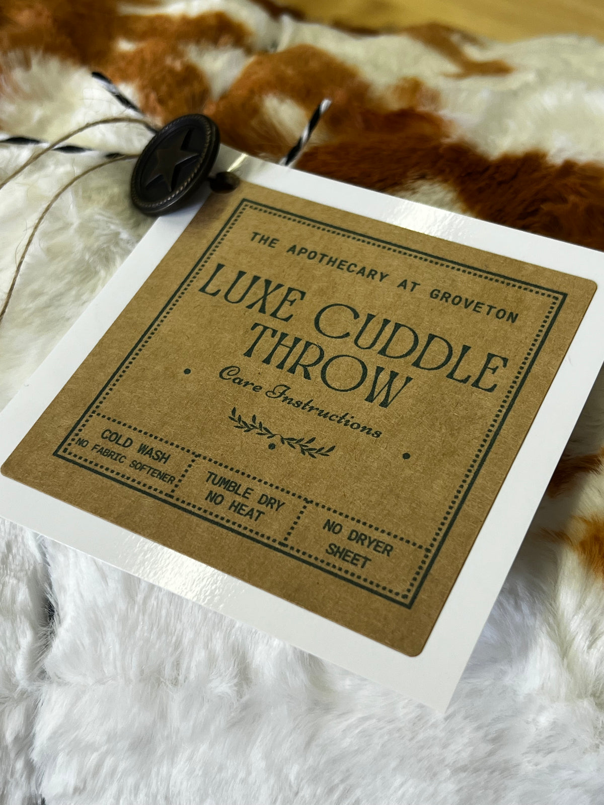 Luxe Cuddle Throw Blanket | Home on the Range