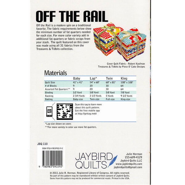 Off the Rail Quilt Pattern