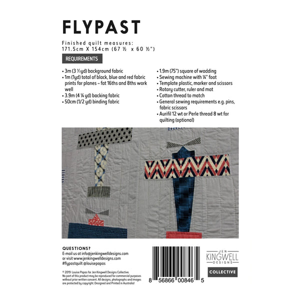Flypast Quilt Pattern
