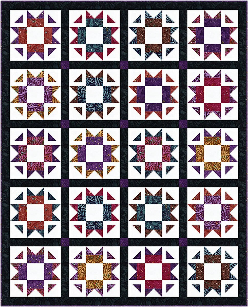 Expressions Batiks Skipper Quilt Kit
