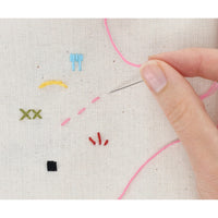 Magnolia Flowers 6" Embroidery Kit by Leisure Arts