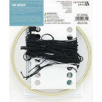 Choose Your Monogram Letter 6" Embroidery Kit by Leisure Arts