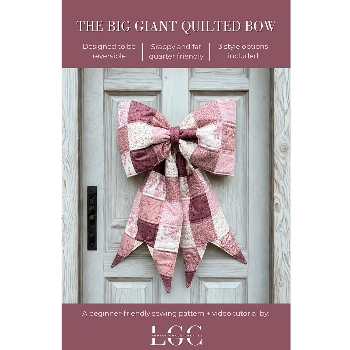 The Big Giant Quilted Bow