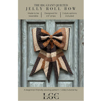 The Big Giant Quilted Jelly Roll Bow