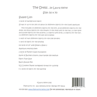 The Dress by Laura Heine Collage Quilt Pattern
