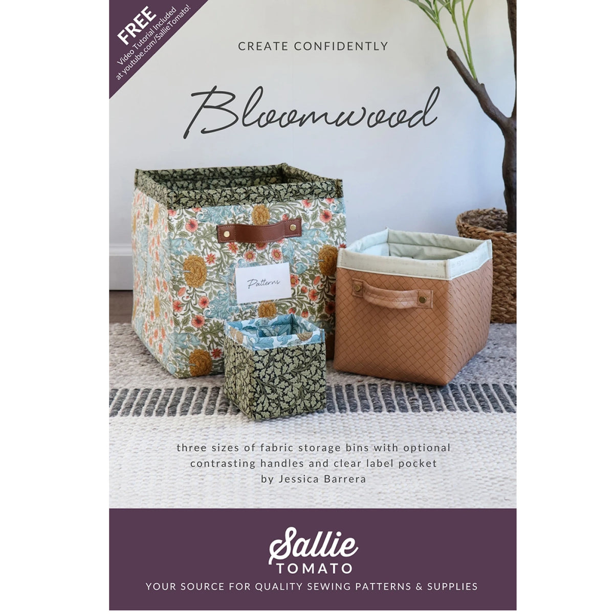 Storage Cubes Paper Sewing Pattern