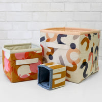 Storage Cubes Paper Sewing Pattern