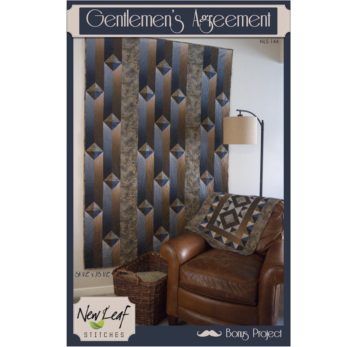 Gentlemen's Agreement Masculine Quilt Pattern