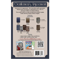Gentlemen's Agreement Masculine Quilt Pattern