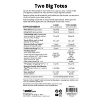 Two Big Totes Sewing Pattern
