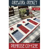 Firework Frenzy Table Runner Pattern