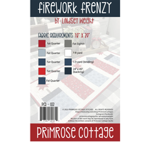 Firework Frenzy Table Runner Pattern