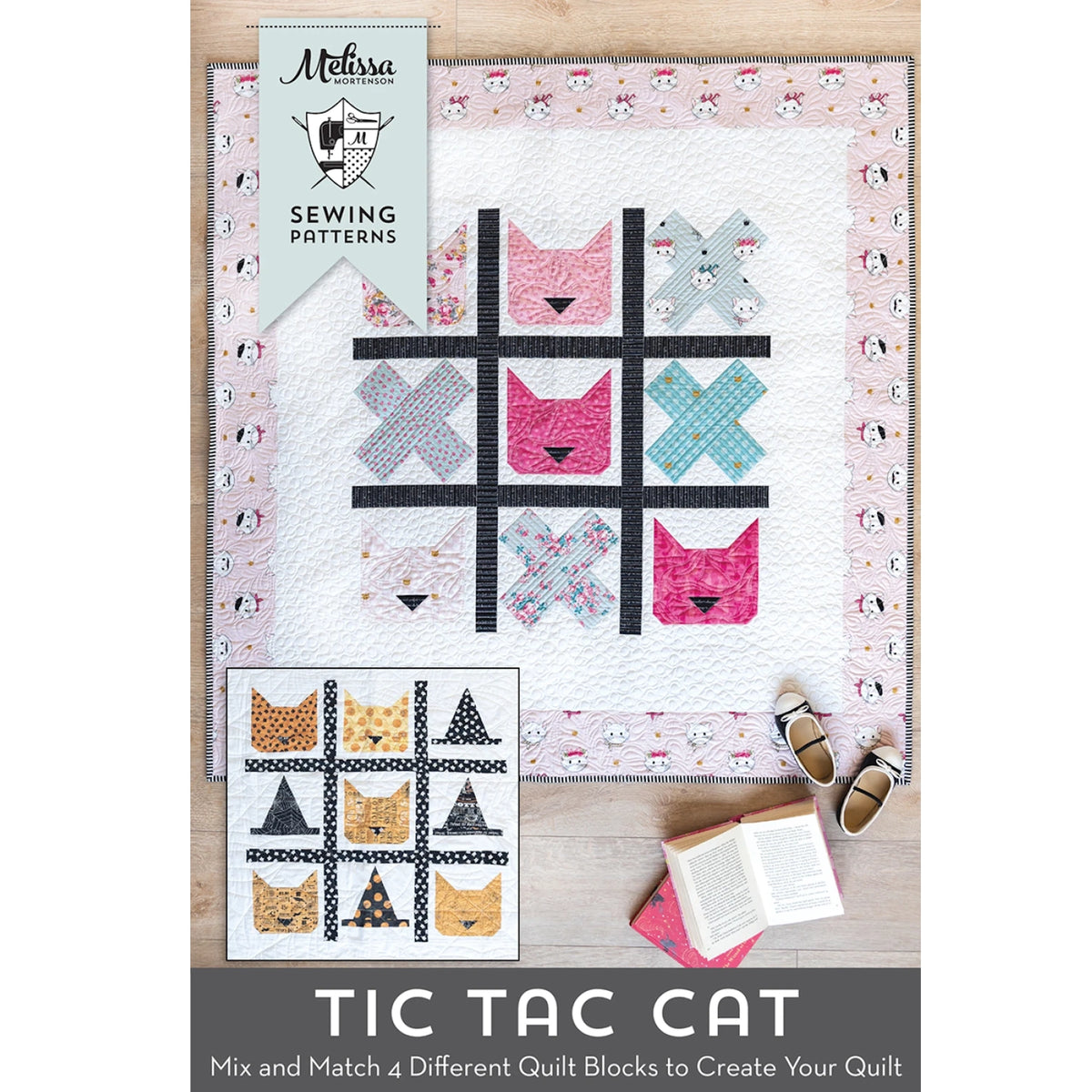 Tic Tac Cat Quilt Pattern