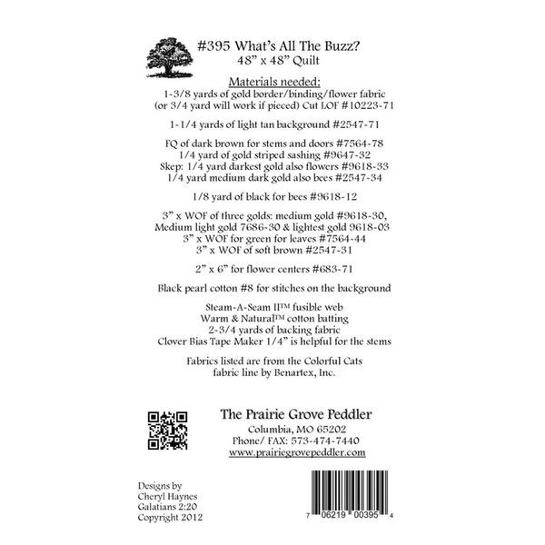 What's All the Buzz Quilt Pattern