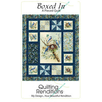 Boxed In Quilt Pattern | A Framing Pattern for Panels and Large Prints