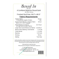 Boxed In Quilt Pattern | A Framing Pattern for Panels and Large Prints