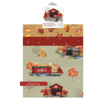 Covered Bridges in Fall | 2-1/2" Jelly Roll Fabric