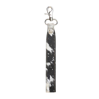 Bullrun Hill Key Fob in Black and White