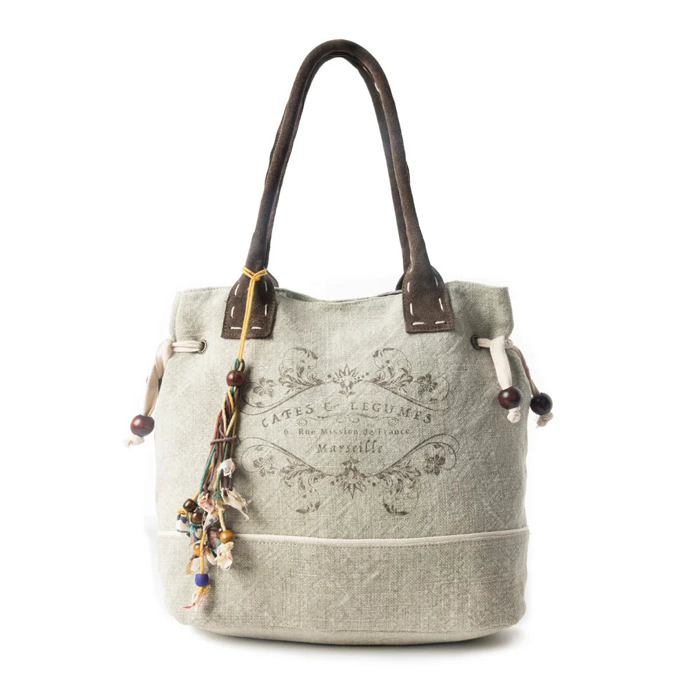 Old Soul Tote Bag in Willow Ash
