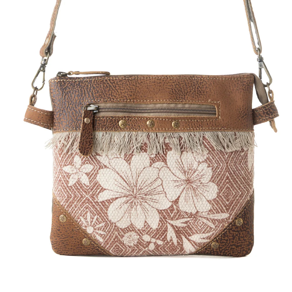 Inkwild Vintage Crossbody Bag in Rust