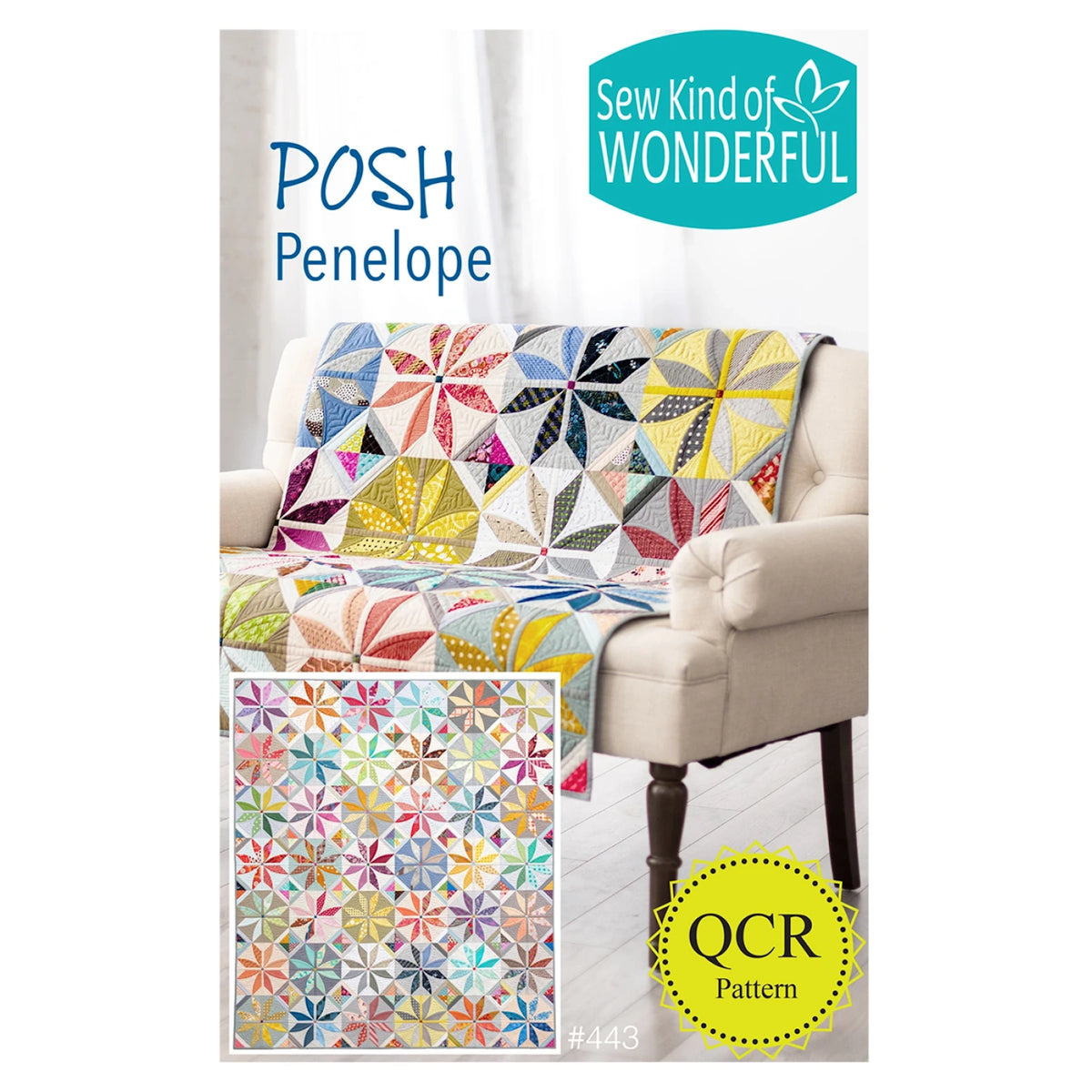 Posh Penelope Modern Quilt Pattern