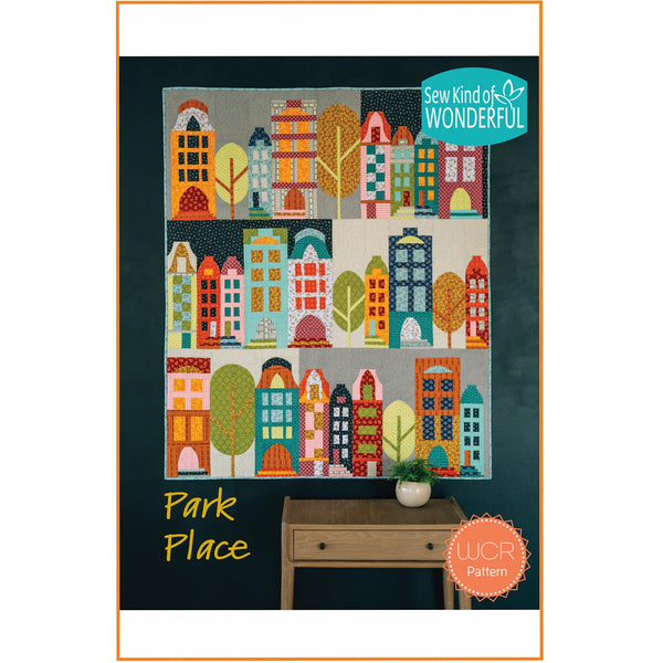 House Quilt PDF Pattern Download | Start Quilting Now! | Park Place | Sew Kind of Wonderful