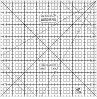 Sew Square 8 Ruler Template