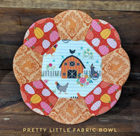 Pretty Little Fabric Bowl Paper Sewing Pattern