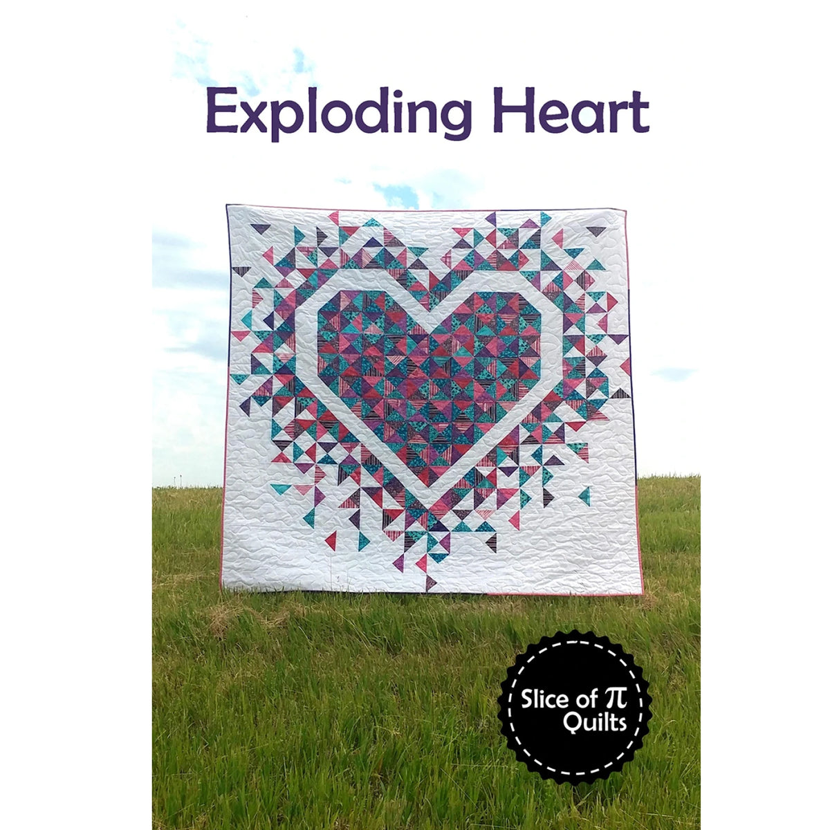 Exploding Heart Quilt Pattern