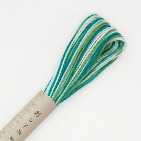 Olympus Variegated Sashiko Thread - 22 yard skein - Made in Japan