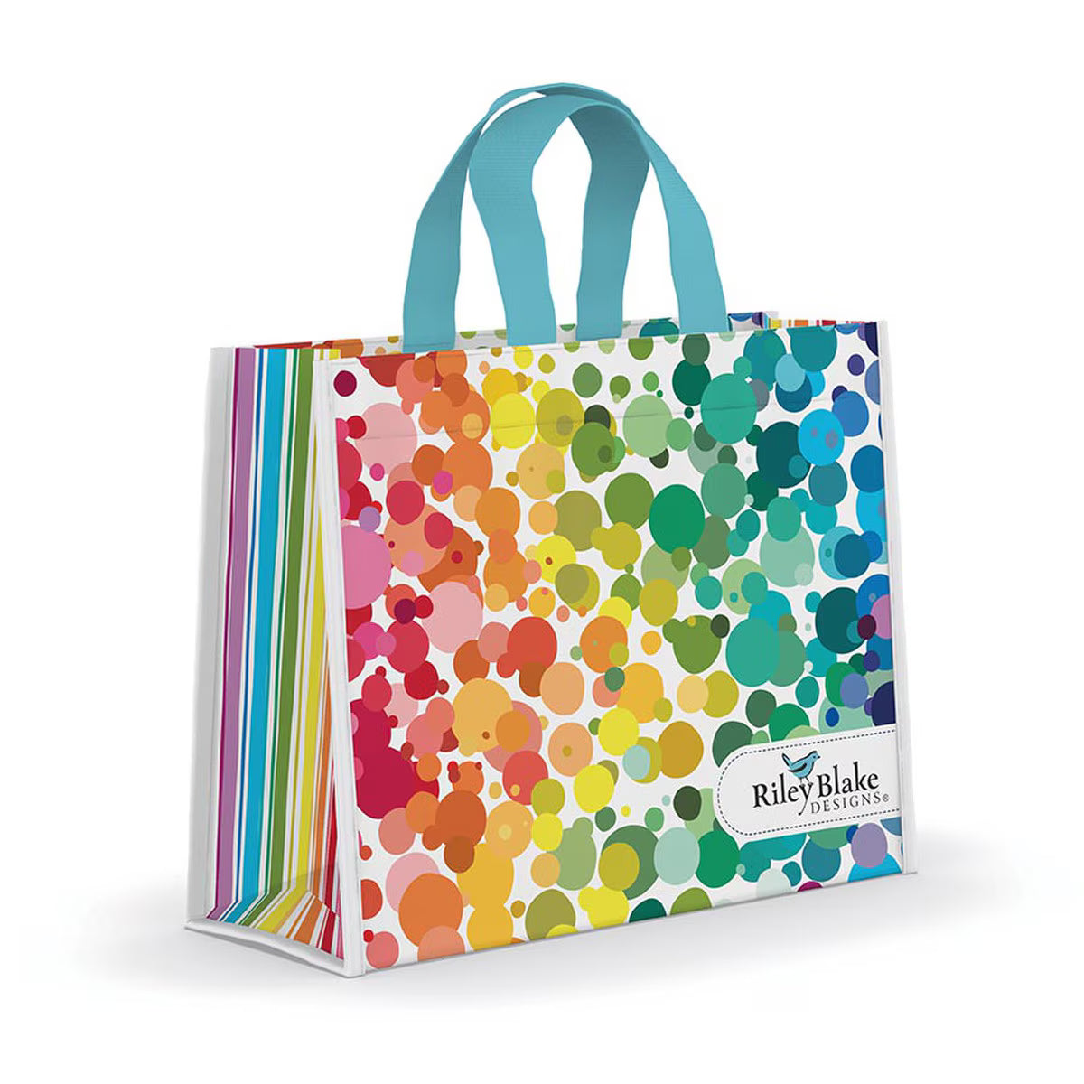 Colorful Confetti Vinyl Tote Bag