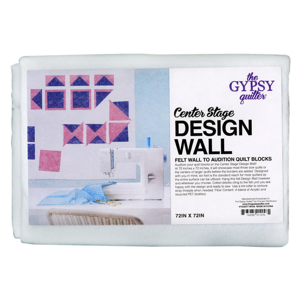 Center Stage Design Wall White 72in x 72in
