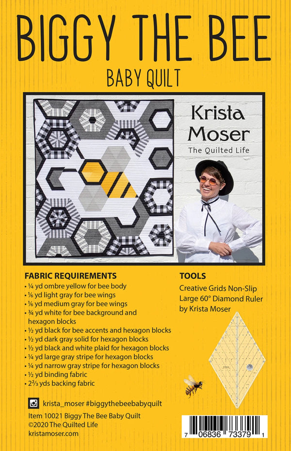 Biggy the Bee Baby Quilt Pattern