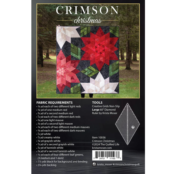Crimson Christmas Quilt Pattern