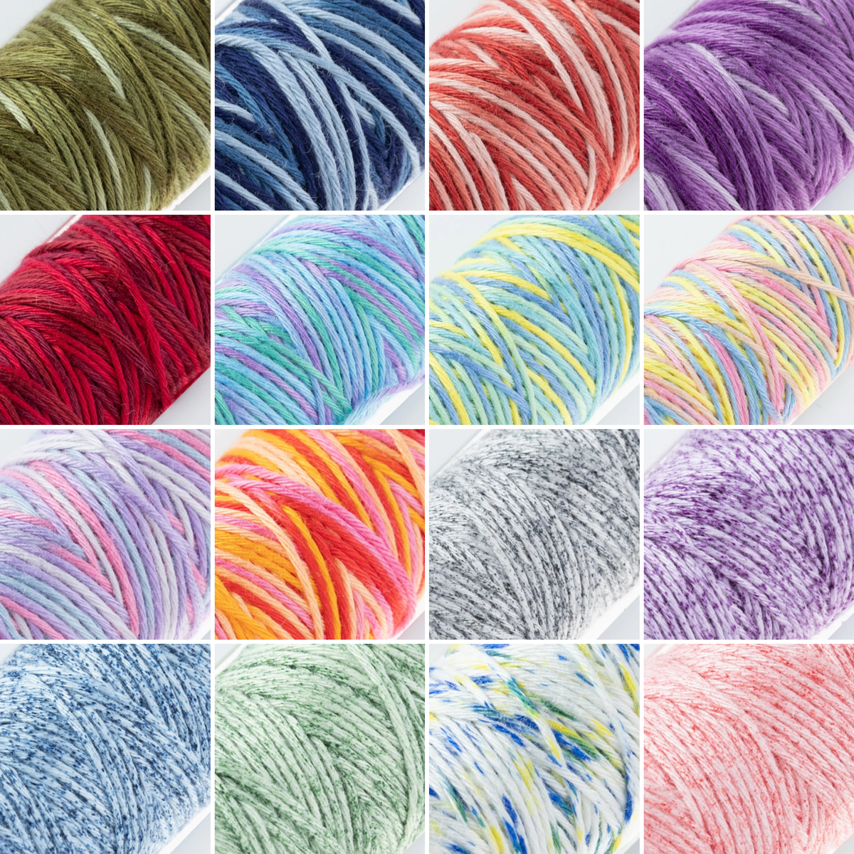 Cosmo Hidamari Sashiko Variegated Thread 30 Meters