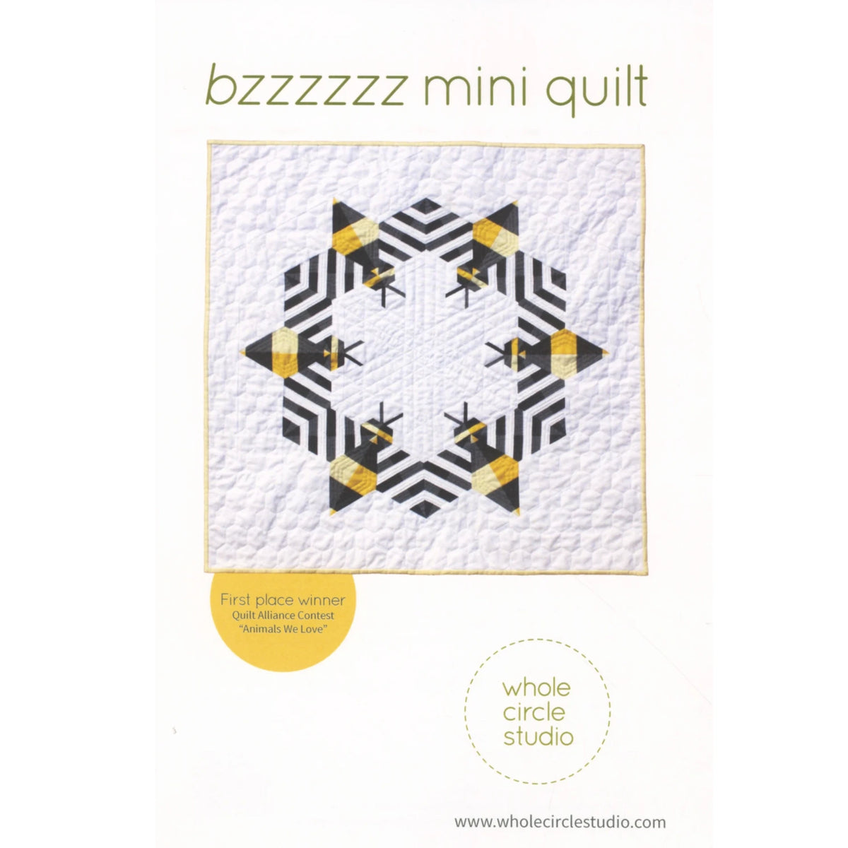 Bzzzzzz Mini Quilt