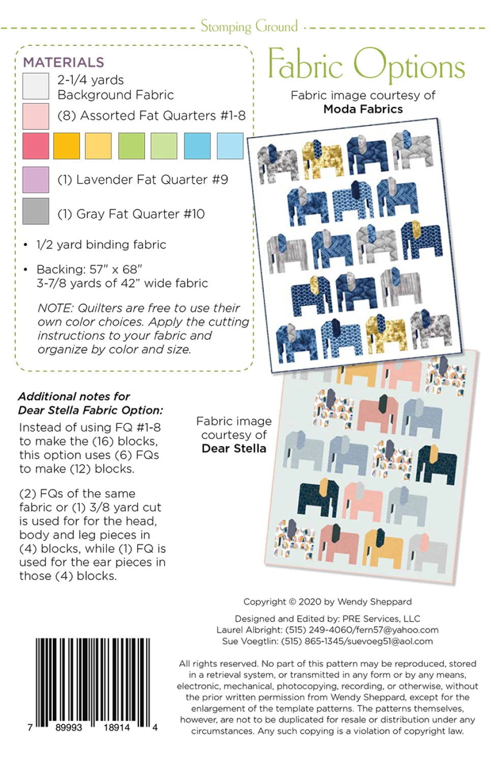 Stomping Ground Quilt Pattern