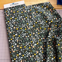 Hibiscus Foliage Hunter Quilting Fabric by Riley Blake - Sold by the 1/2 Yard